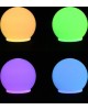 NEON-NIGHT Лампа светодиодная, диаметр 50мм, E27, 9 LED, 3Вт, RGB, матовая колба, 230В