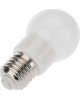 NEON-NIGHT Лампа светодиодная, диаметр 50мм, E27, 9 LED, 3Вт, RGB, матовая колба, 230В