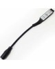 LAMPER LED мини контроллер с разъемом 5,5х2,1 мм 72/144 W, 3 кнопки, 12 V/24 V