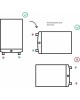 ARISTON Водонагреватель Velis Tech Inox PW ABSE 80 2.5кВт 80л электрический настенный/белый