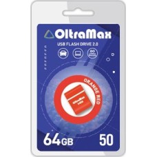 флэш-накопитель OLTRAMAX OM-64GB-50-Orange Red 2.0