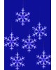 Гирлянда UNIEL (UL-00007336) ULD-E1503-072/DTA BLUE IP20 SNOWFLAKES-3 Занавес фигурный светодиодный Гирлянда UNIEL (UL-00007336) ULD-E1503-072/DTA BLUE IP20 SNOWFLAKES-3 Занавес фигурный светодиодный