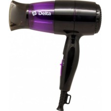 Фен DELTA DL-0907 черный с фиолетовым