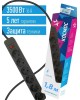 СЕТЕВЫЕ ФИЛЬТРЫ КОСМОС FKSM1.8M-6G(B)16A - 6 роз х 1,8 м, черный