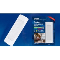 Светильник UNIEL (UL-00002886) ULI-F43-6W/4200K/DIM SENSOR IP20 SILVER