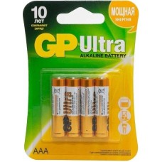 GP Батарея Ultra Alkaline 24AU LR03 (AAA)