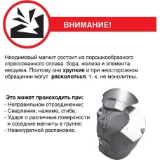 REXANT Неодимовый магнит диск 10х2мм, сцепление 1кг (14 шт/уп)