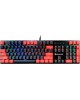 A4TECH Клавиатура Bloody B820N, USB, черный + красный [b820n ( black + red)]