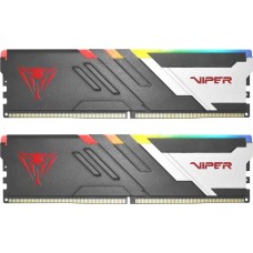 PATRIOT Память DDR5 2x32GB 5600MHz PVVR564G560C40K Viper Venom RGB RTL Gaming PC5-44800 CL40 DIMM 288-pin 1.35В kit с радиатором Ret