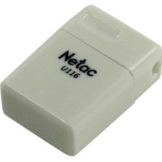 NETAC Флешка USB U116 128ГБ, USB3.0, белый [nt03u116n-128g-30wh]