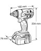 Гайковерт MAKITA DTW251Z аккум. патрон:квад.1/2