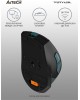 A4TECH Мышь Fstyler FB35C зеленый/черный оптическая 2000dpi беспров. BT/Radio USB 6but (FB35C MIDNIGHT GREEN)