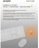 A4TECH Мышь Fstyler FB35C зеленый/черный оптическая 2000dpi беспров. BT/Radio USB 6but (FB35C MIDNIGHT GREEN)