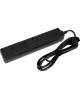 PC PET Сетевой фильтр AP01006-E-B 1.8м (5 розеток) черный (пакет ПЭ)