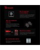 A4TECH Клавиатура Bloody B820N, USB, черный + красный [b820n ( black + red)]