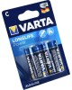 VARTA C Батарейка Longlife power LR14 BL2 Alkaline, 2 шт