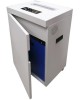 OFFICE KIT Шредер S500 0,8x2 белый (секр.P-7) фрагменты 7лист. 50лтр. скобы пл.карты CD
