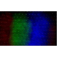 Ёлочные украшения NEON-NIGHT (215-119-6) Гирлянда - Сеть светодиодная 1х1,5м Мультиколор