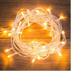 Гирлянда NEON-NIGHT (303-166) ГИРЛЯНДА ТВИНКЛ ЛАЙТ 4 М, ПР-Й ПВХ, 25 LED, ТЕПЛЫЙ БЕЛЫЙ