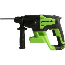 Перфоратор GREENWORKS GD24SDS2 24В Перфоратор аккумуляторный (3803007)