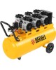 Компрессор DENZEL Компрессор безмаслянный малошумный DLS 2250/100, 2250 Вт, 3х750, 100 л, 410 л/мин блок упр 58029