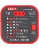 Тестер UNI-T (13-1121) Тестер розеток UT07B-EU