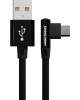Кабель MORE CHOICE (4627151196947) K27m USB 2.1A microUSB черный - 1,0m