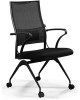 Кресло компьютерное МЕТТА Кресло Sit Air-180 B2-290K (F56.W01), на колесиках, сетка, 1шт. в комплекте черный/черный [z509407717]