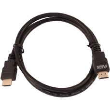 NONAME Кабель аудио-видео LAZSO WH-111 HDMI (m)/HDMI (m) 1м. позолоч.конт. черный (WH-111(1M))
