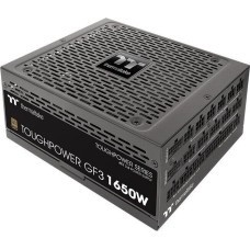 THERMALTAKE Блок питания ATX 1650W Toughpower GF3 Gen.5 80+ gold 24pin APFC 140mm fan color LED 16xSATA Cab Manag RTL