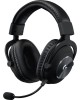 LOGITECH Гарнитура игровая G Pro X, для компьютера и игровых консолей, мониторные, проводные, черный [981-000819]