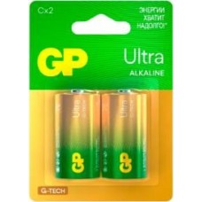 Батарейки GP C Батарейка Ultra Alkaline 14AUA21-2CRSBC2, 2 шт
