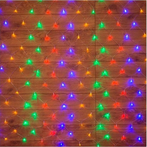Ёлочные украшения NEON-NIGHT (215-119-6) Гирлянда - Сеть светодиодная 1х1,5м Мультиколор Ёлочные украшения NEON-NIGHT (215-119-6) Гирлянда - Сеть светодиодная 1х1,5м Мультиколор
