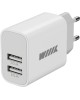 Зарядное устройство WIIIX UNN-1-2-04 СЗУ, 2 USB, белый