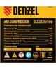 Компрессор DENZEL Компрессор безмаслянный малошумный DLS 2250/100, 2250 Вт, 3х750, 100 л, 410 л/мин блок упр 58029