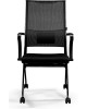 Кресло компьютерное МЕТТА Кресло Sit Air-180 B2-290K (F56.W01), на колесиках, сетка, 1шт. в комплекте черный/черный [z509407717]
