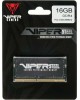 PATRIOT Память DDR4 16GB 2666MHz PVS416G266C8S Viper Steel RTL PC4-21300 CL18 SO-DIMM 260-pin 1.2В single rank Ret