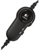 LOGITECH Гарнитура H151, для компьютера/мобильных устройств, накладные, проводные, черный [981-000589]
