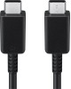 SAMSUNG Кабель EP-DN975BBRGRU USB Type-C (m)-USB Type-C (m) 1м черный (упак.:1шт)