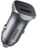 UGREEN Автомобильное зарядное устройство CD130 (40858) USB-C PD+USB-A QC 30W Fast Car Charger + SCP22.5W. Цвет: серый