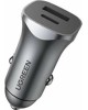 UGREEN Автомобильное зарядное устройство CD130 (40858) USB-C PD+USB-A QC 30W Fast Car Charger + SCP22.5W. Цвет: серый
