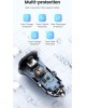 UGREEN Автомобильное зарядное устройство CD130 (40858) USB-C PD+USB-A QC 30W Fast Car Charger + SCP22.5W. Цвет: серый