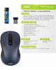 ACER Мышь OMR306 черный/серый оптическая 1600dpi беспров. USB 6but (ZL.MCECC.021)