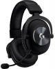 LOGITECH Гарнитура игровая G Pro X, для компьютера и игровых консолей, мониторные, проводные, черный [981-000819]