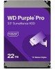 WD Жесткий диск SATA-III 22TB 221PURP Surveillance Purple Pro (7200rpm) 512Mb 3.5