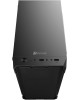 OKLICK Корпус Оклик OCC-MN301 черный без БП mATX 1x80mm 2x120mm 1xUSB2.0 1xUSB3.0 audio