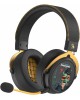 A4TECH Гарнитура игровая Bloody MR595 Proxy Boom, для компьютера и игровых консолей, мониторные, Bluetooth/радио, бежевый / черный