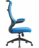 Кресло компьютерное CACTUS Кресло CS-MC505-BL, на колесиках, сетка/ткань, темно-синий