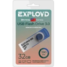 USB флэш-накопитель EXPLOYD EX-32GB-590-Blue USB 3.0