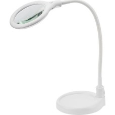 Лупы REXANT (31-0247) ЛУПА НАСТОЛЬНАЯ 3D С ПОДСВЕТКОЙ 30 LED, БЕЛАЯ